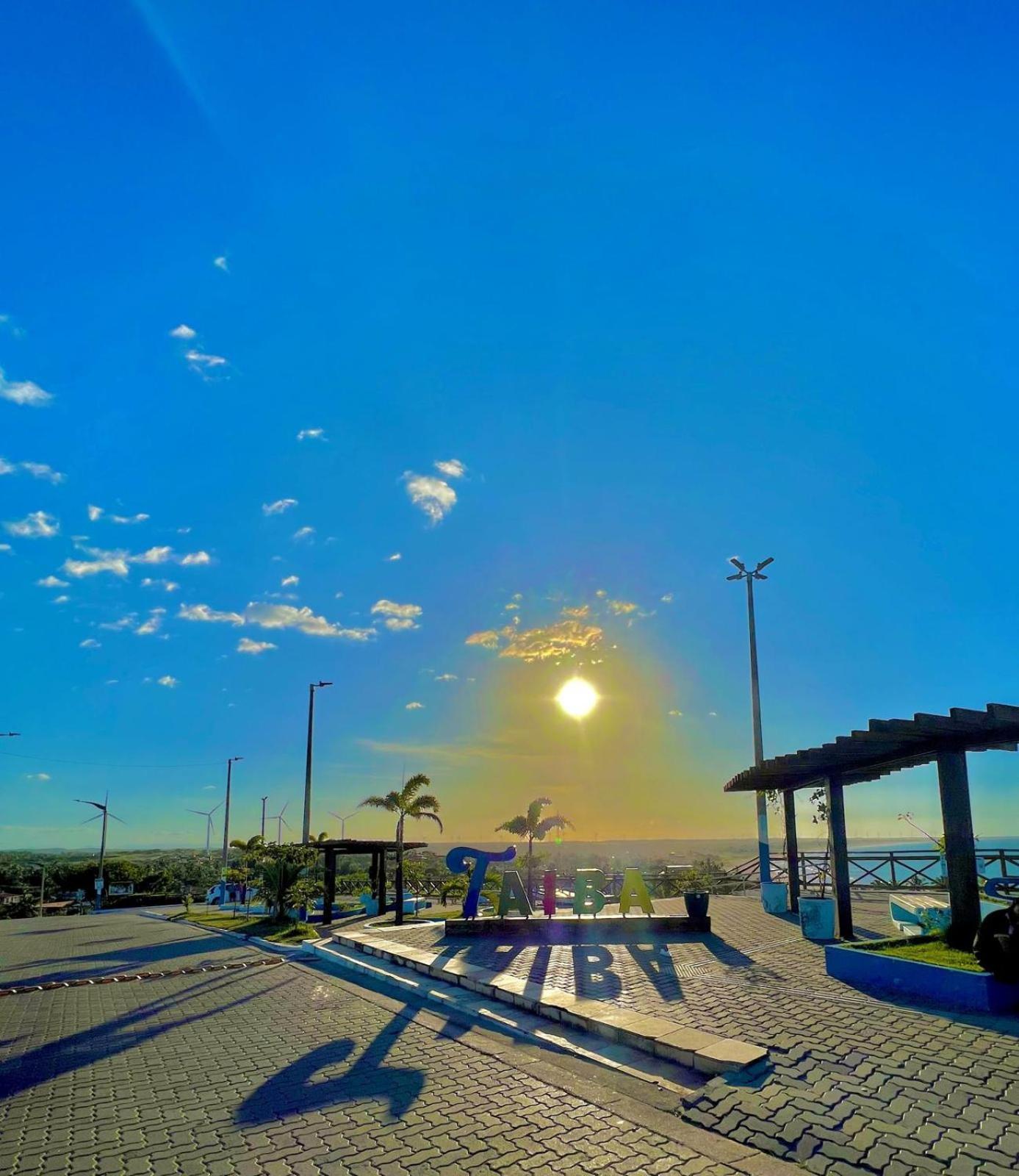 Apartamento Em Taiba-Ce Com Vista Para O Mar Exteriör bild